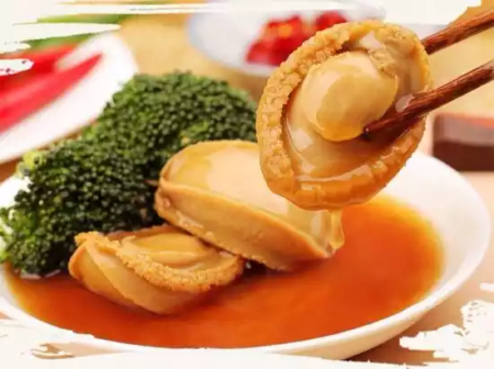Canned abalone