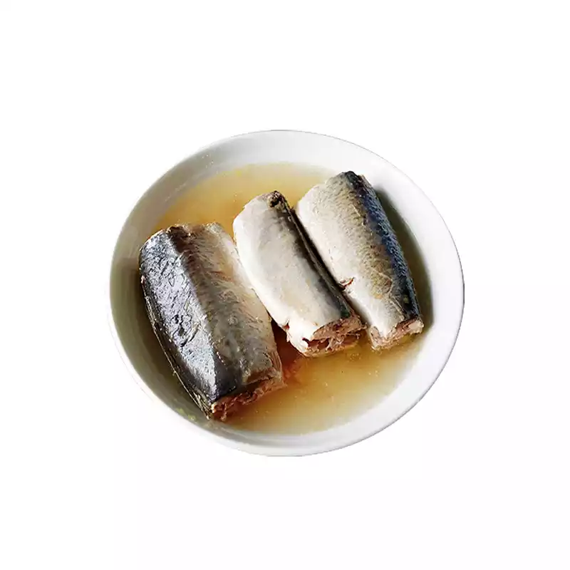 Canned mackerel in brine
