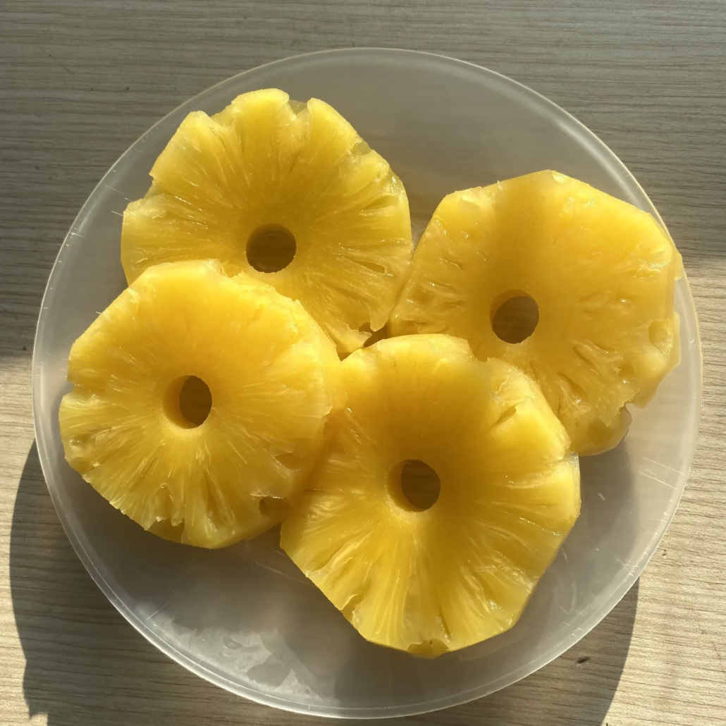 Thailand Canned Pineapple in light syrup